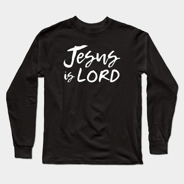 Jesus is LORD script Long Sleeve T-Shirt by timlewis